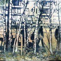 Southbank Autumn
H56cmxW91cm
cyanotype mixed media
£1,315